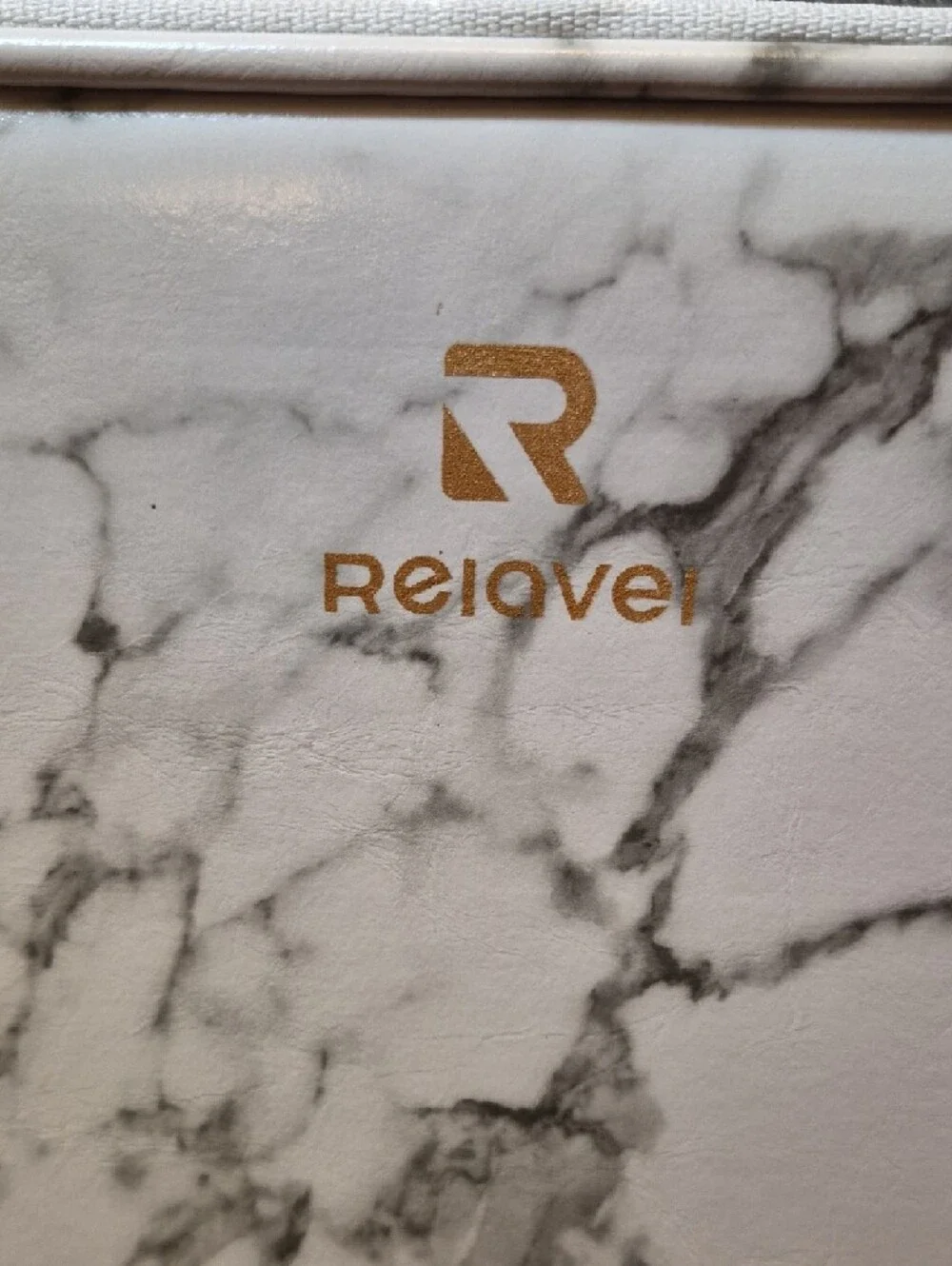 Reiover‎ Marble Print White Cosmetic Travel Case